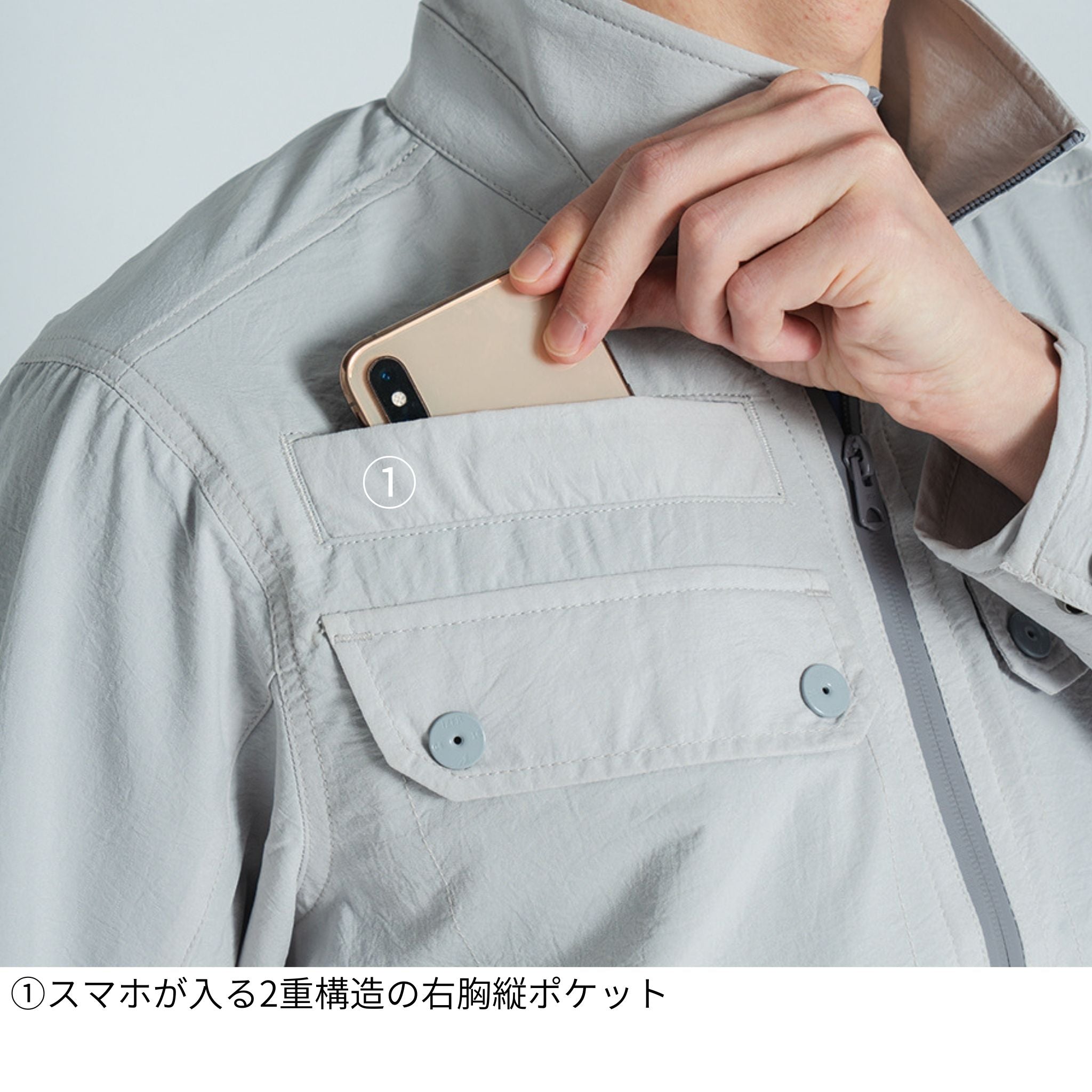 ライトウェイトA.D.ストレッチワークジャケット[春夏]#3120