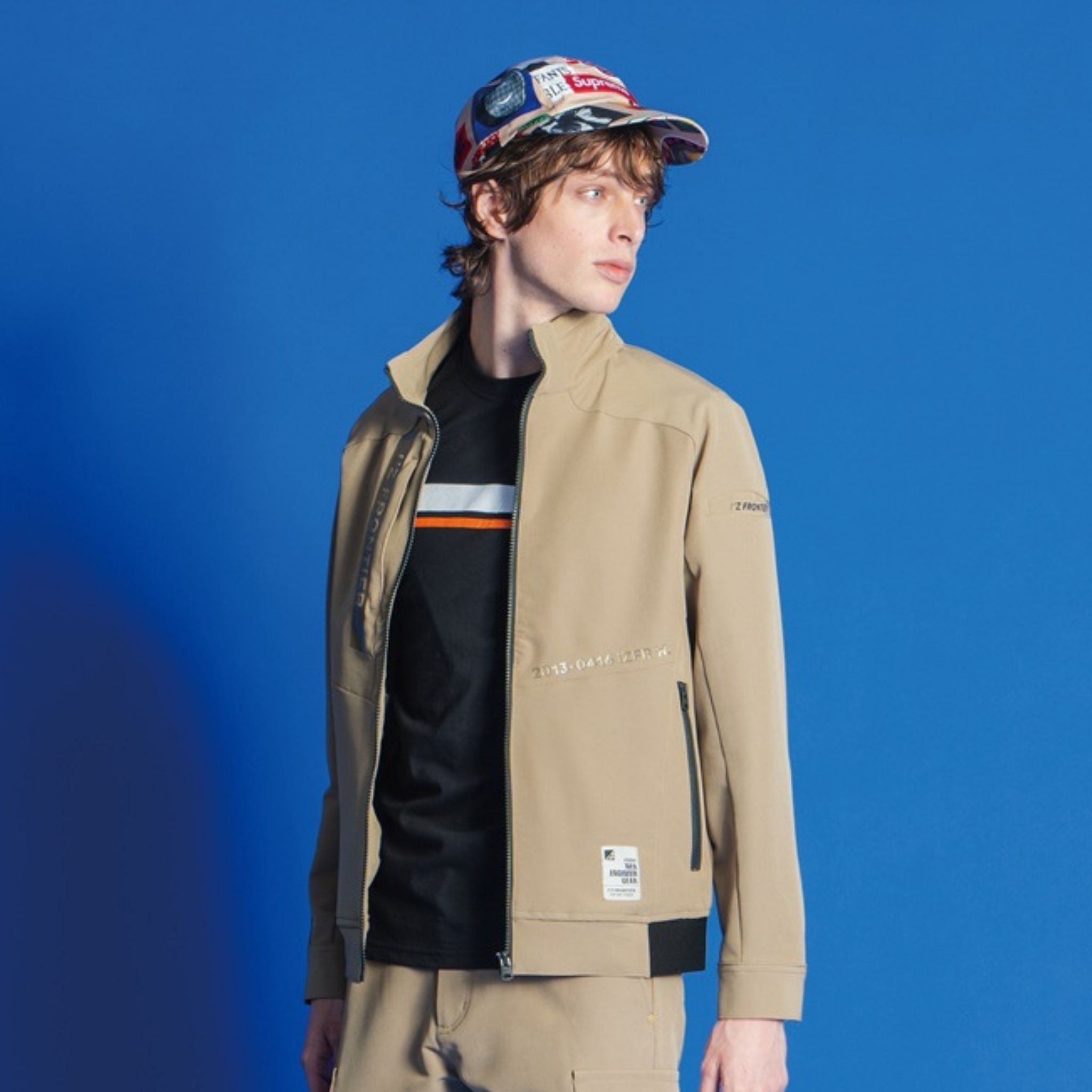 レトロフューチャーA.D.ストレッチワークジャケット[通年]#3350