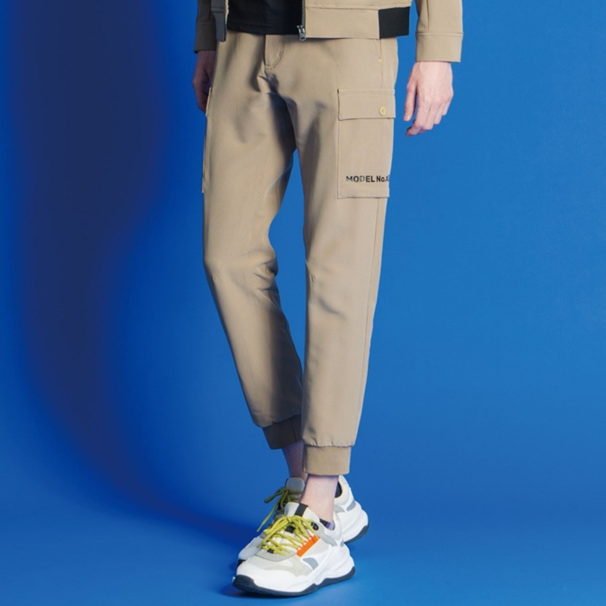 レトロフューチャーA.D.ストレッチジョガーパンツ[通年]#3353