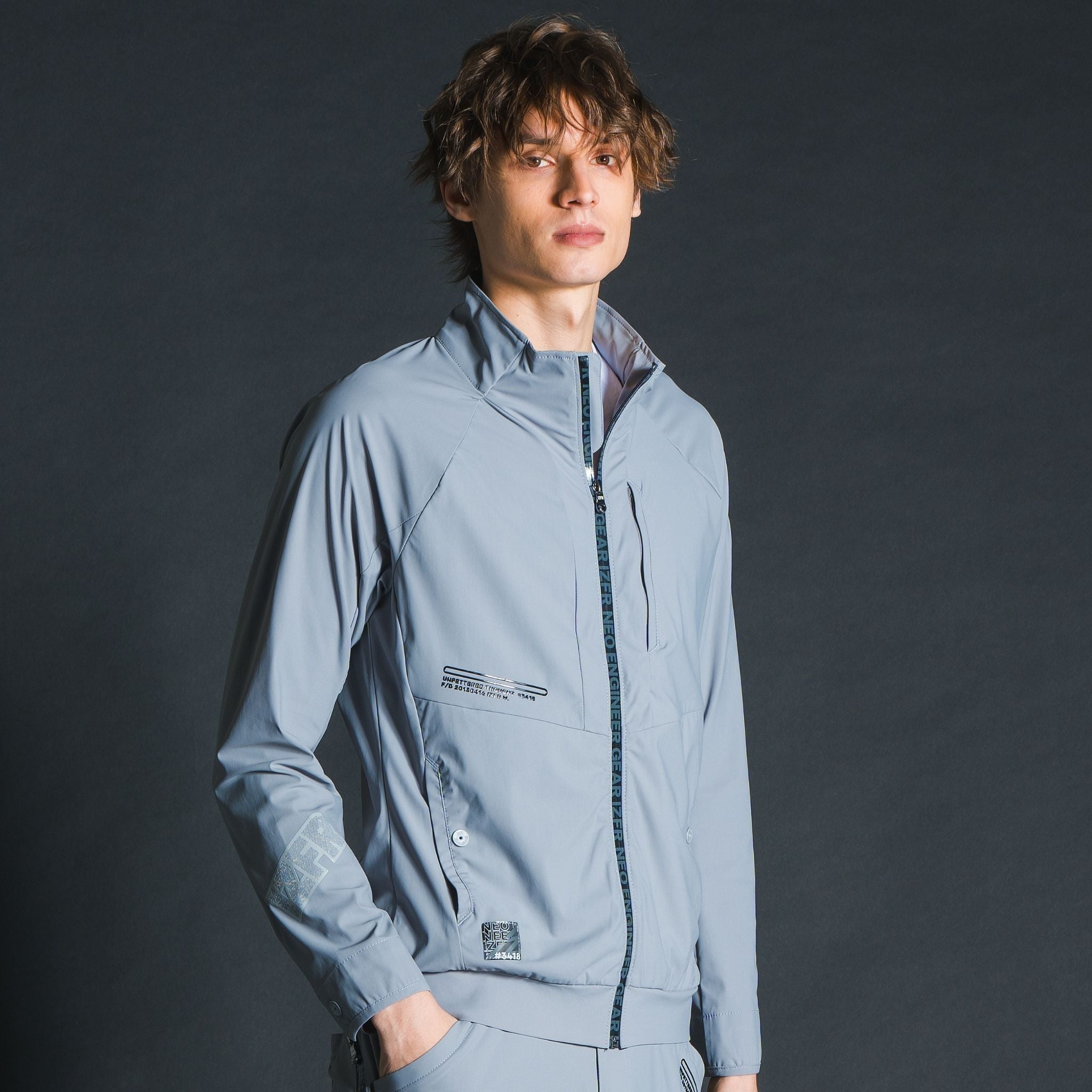 超接触冷感ナイロンストレッチワークジャケット[春夏]#3418