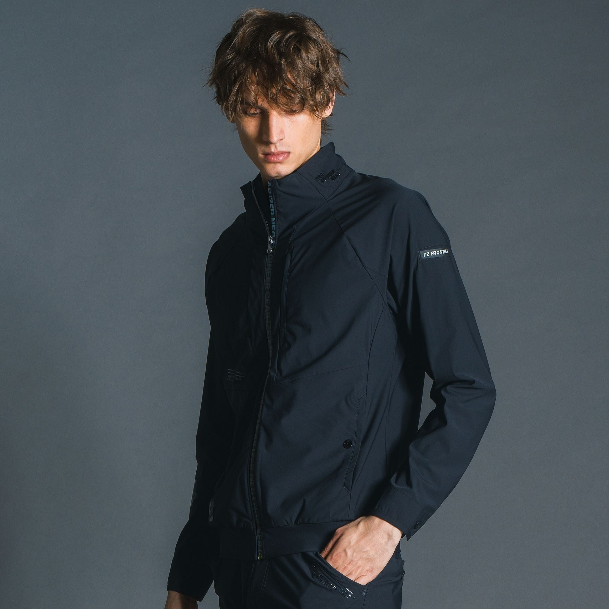 超接触冷感ナイロンストレッチワークジャケット[春夏]#3418