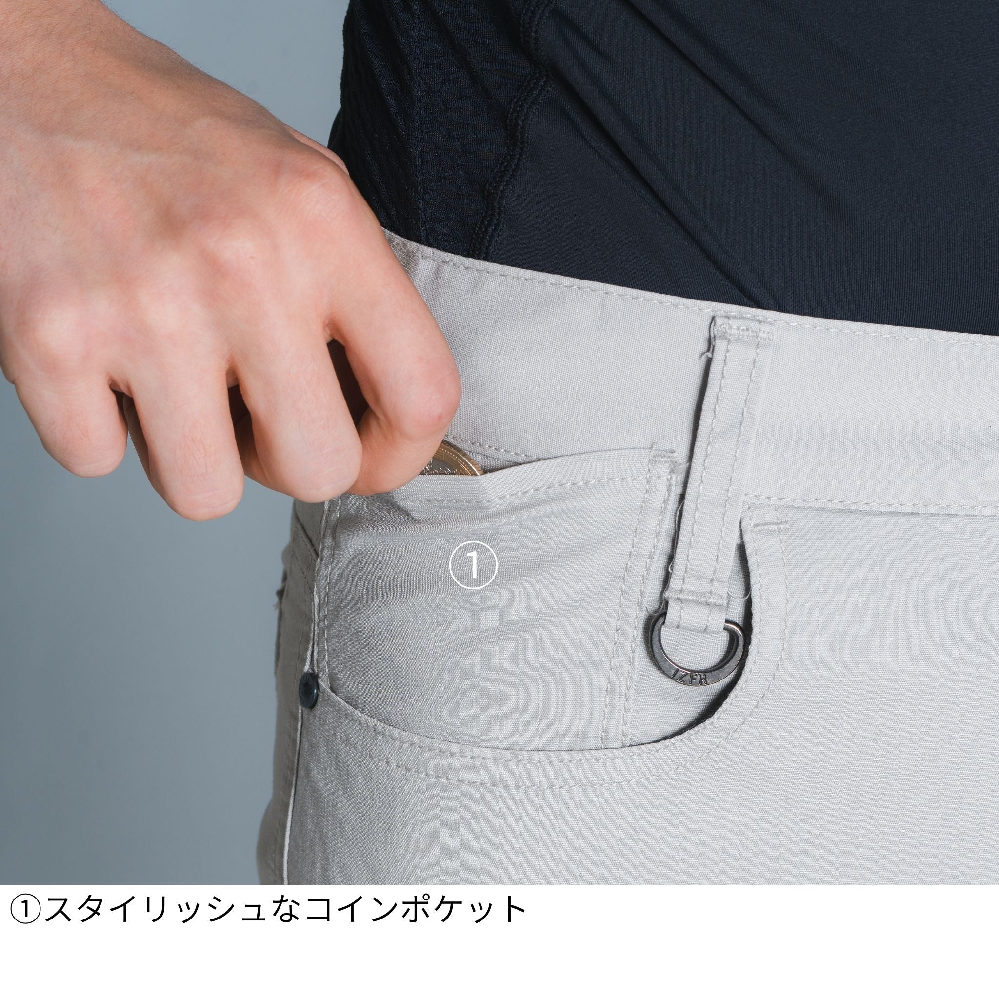 超消臭ストレッチ3Dカーゴパンツ[春夏]#5192C