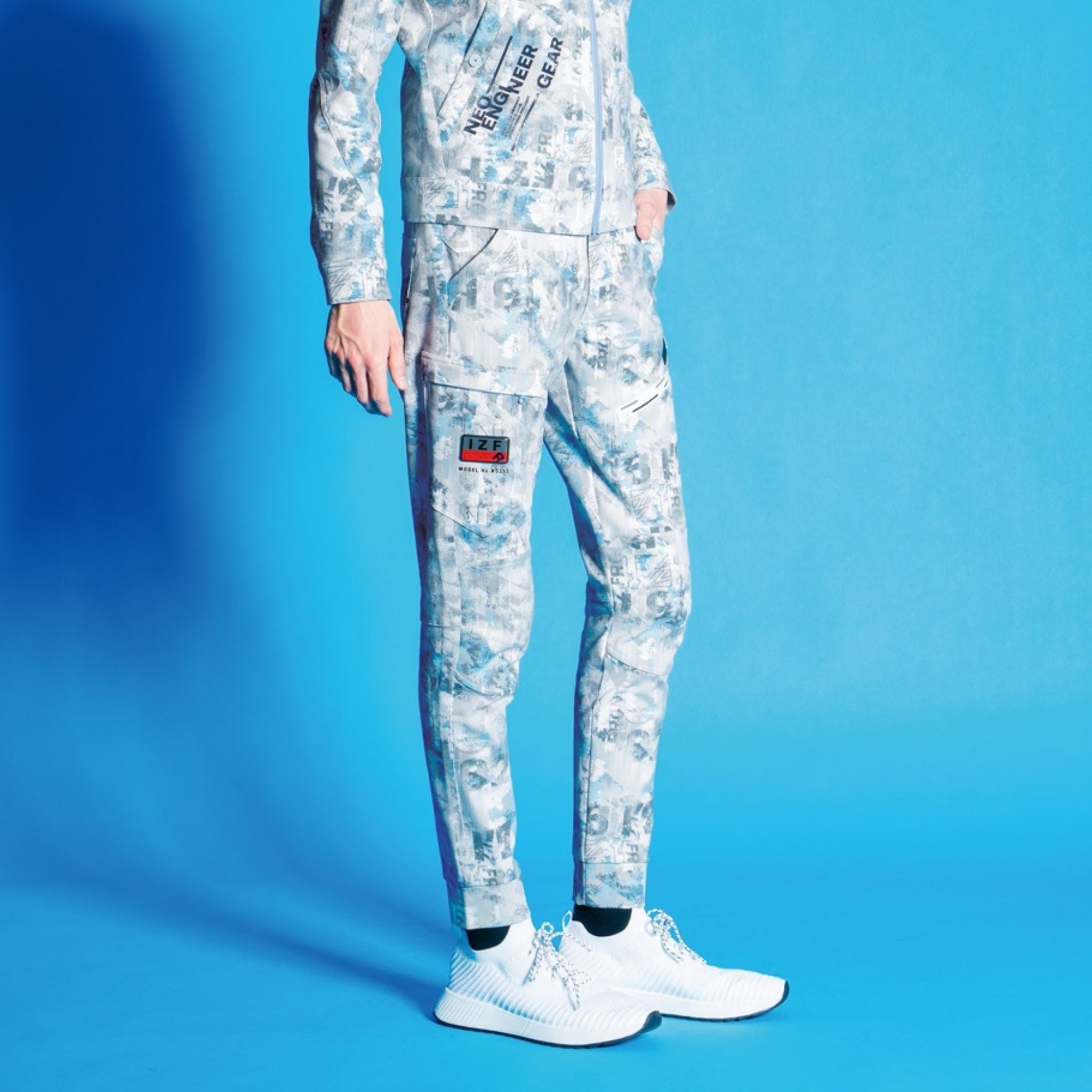 ヘビージャージージョガーパンツ [#5353J] 秋冬 アイズフロンティア