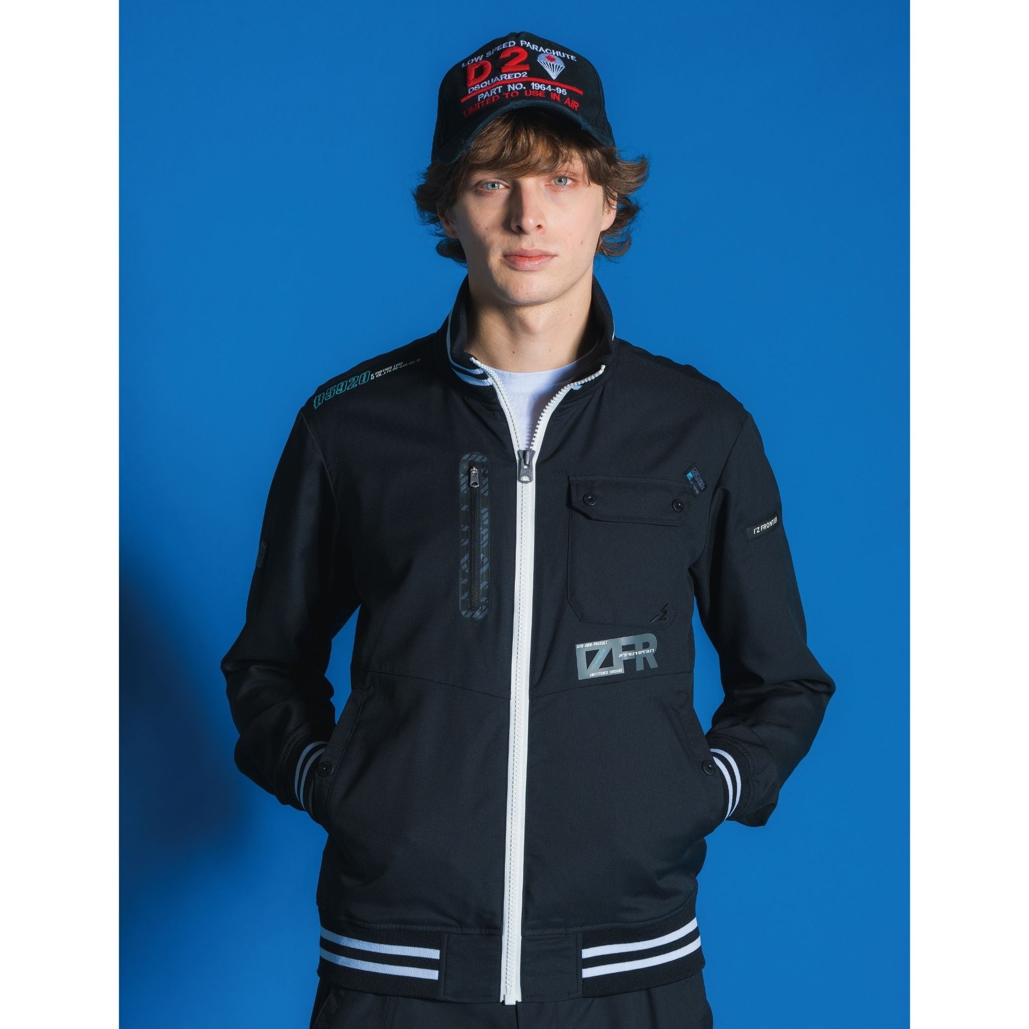 スタジャンテイストナイロンストレッチワークジャケット[春夏]#5920