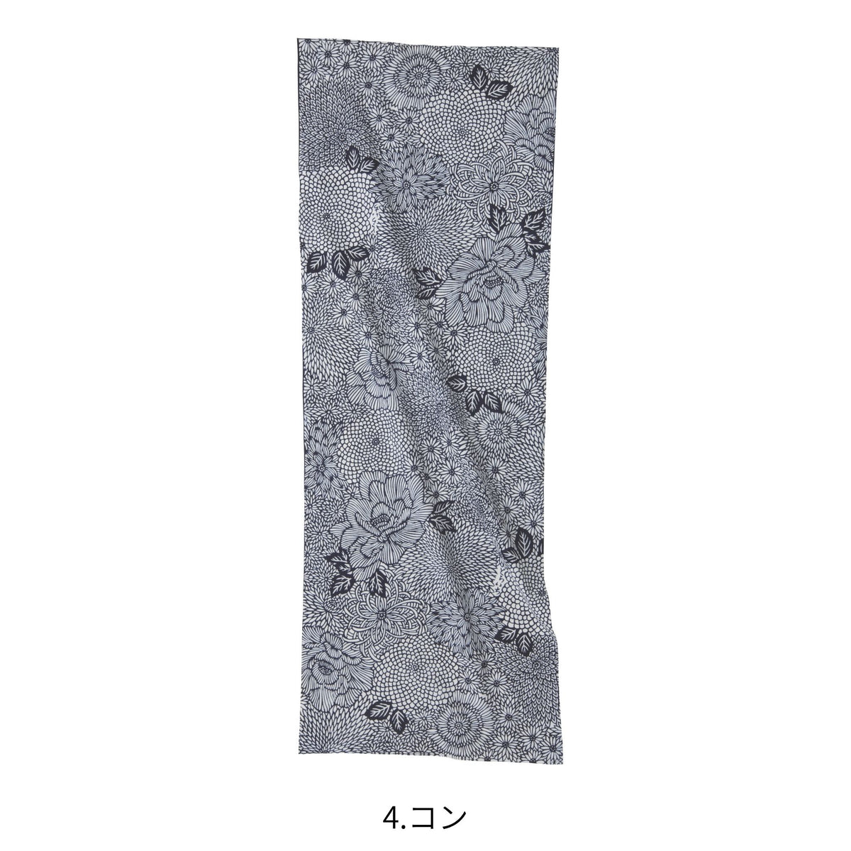 寅壱手拭 注染(菊づくし柄) [9216-962] 寅壱