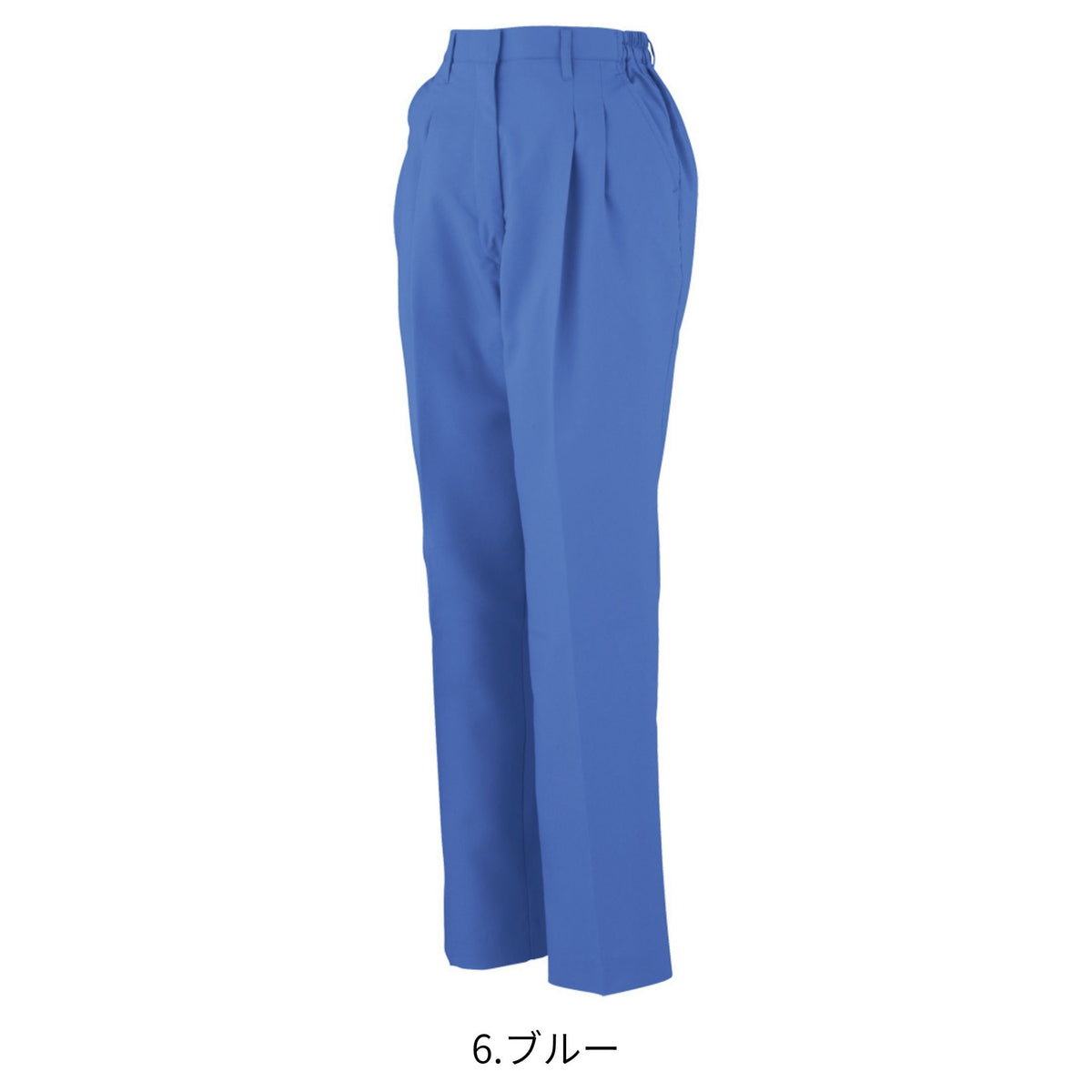 エコ・製品制電レディースツータックスラックス(脇ゴム) [A-3364] 春夏 コーコス信岡