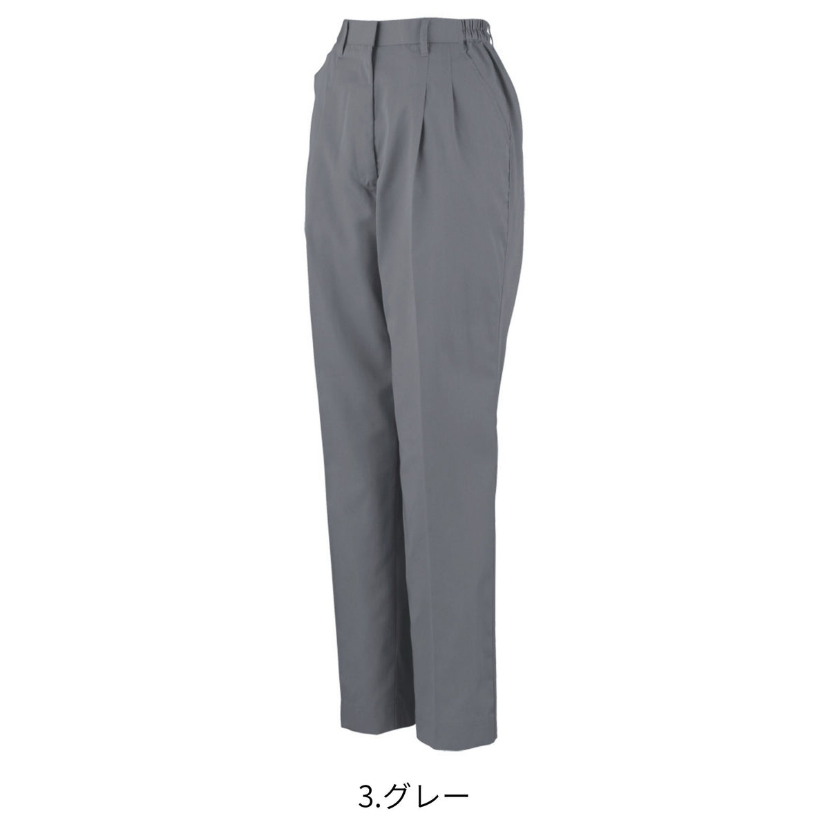 エコ５IVEスターレディースツータックスラックス(脇ゴム) [A-4454] 春夏 コーコス信岡