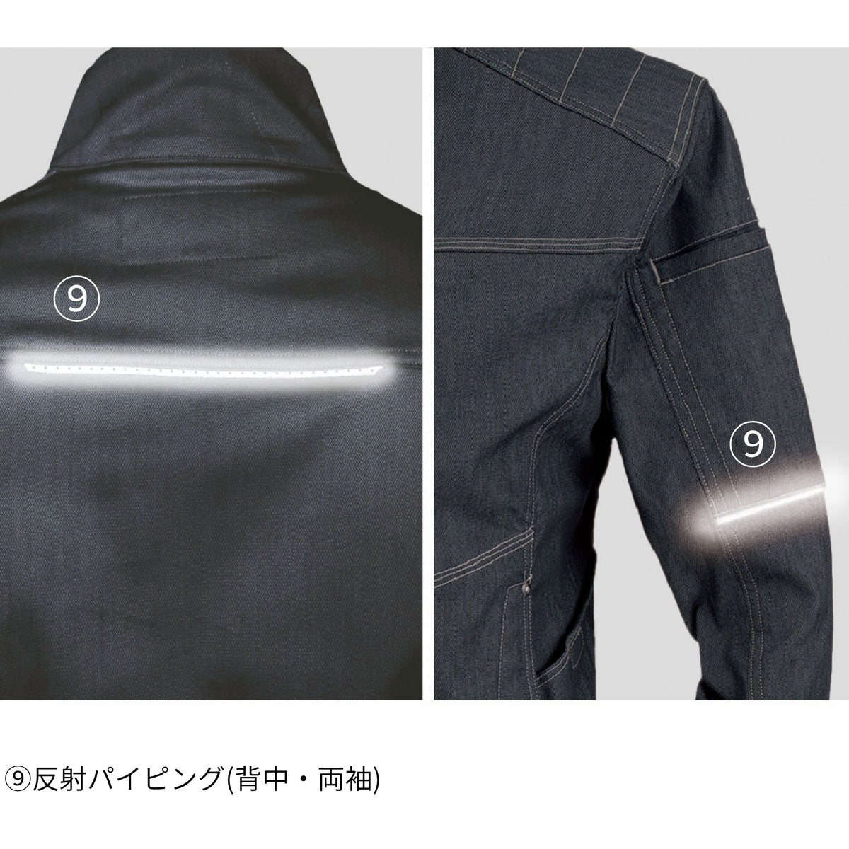 ストレッチ半袖ジャケット [A-6070] 春夏 コーコス信岡
