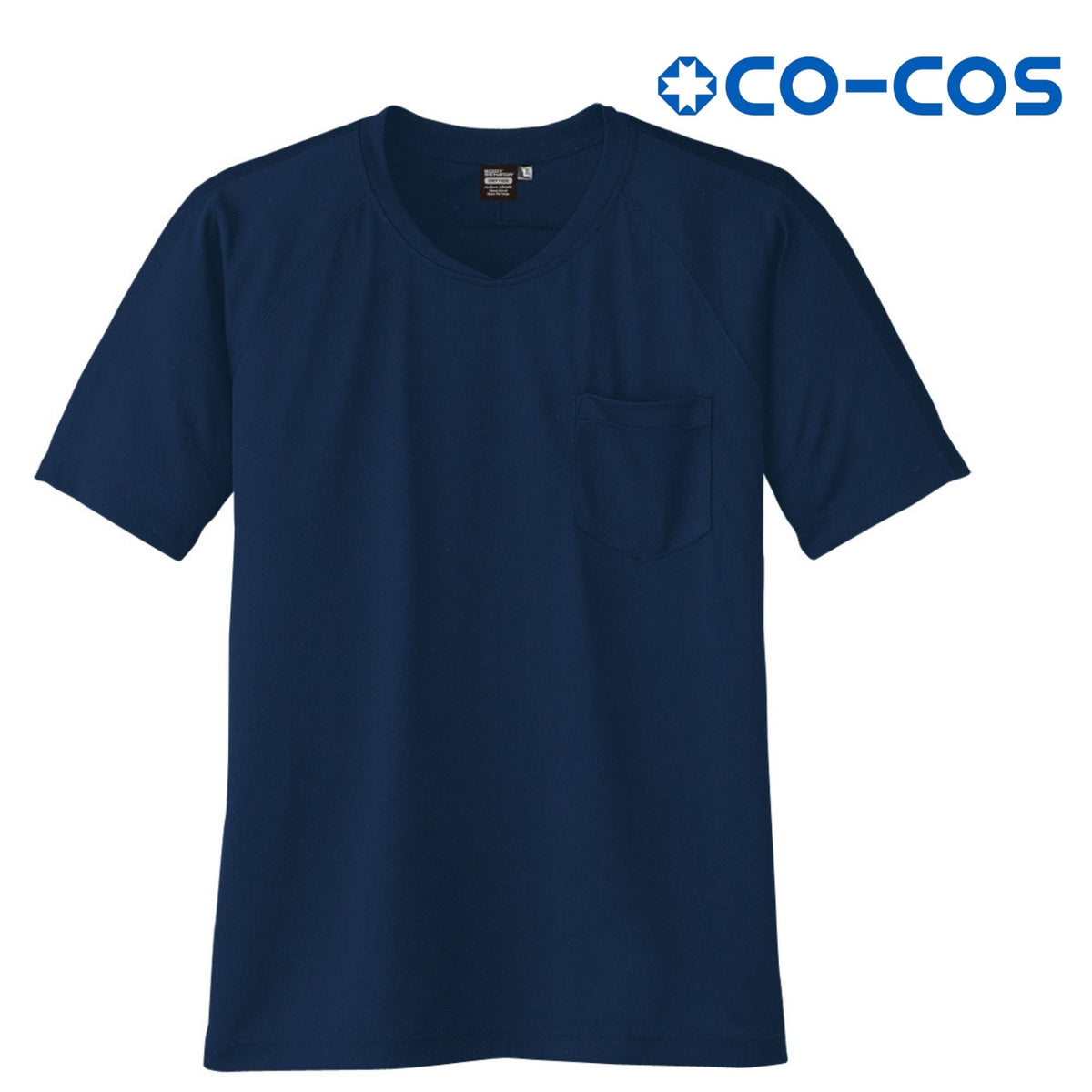冷感半袖ＶネックＴシャツ [A-667] 春夏 コーコス信岡