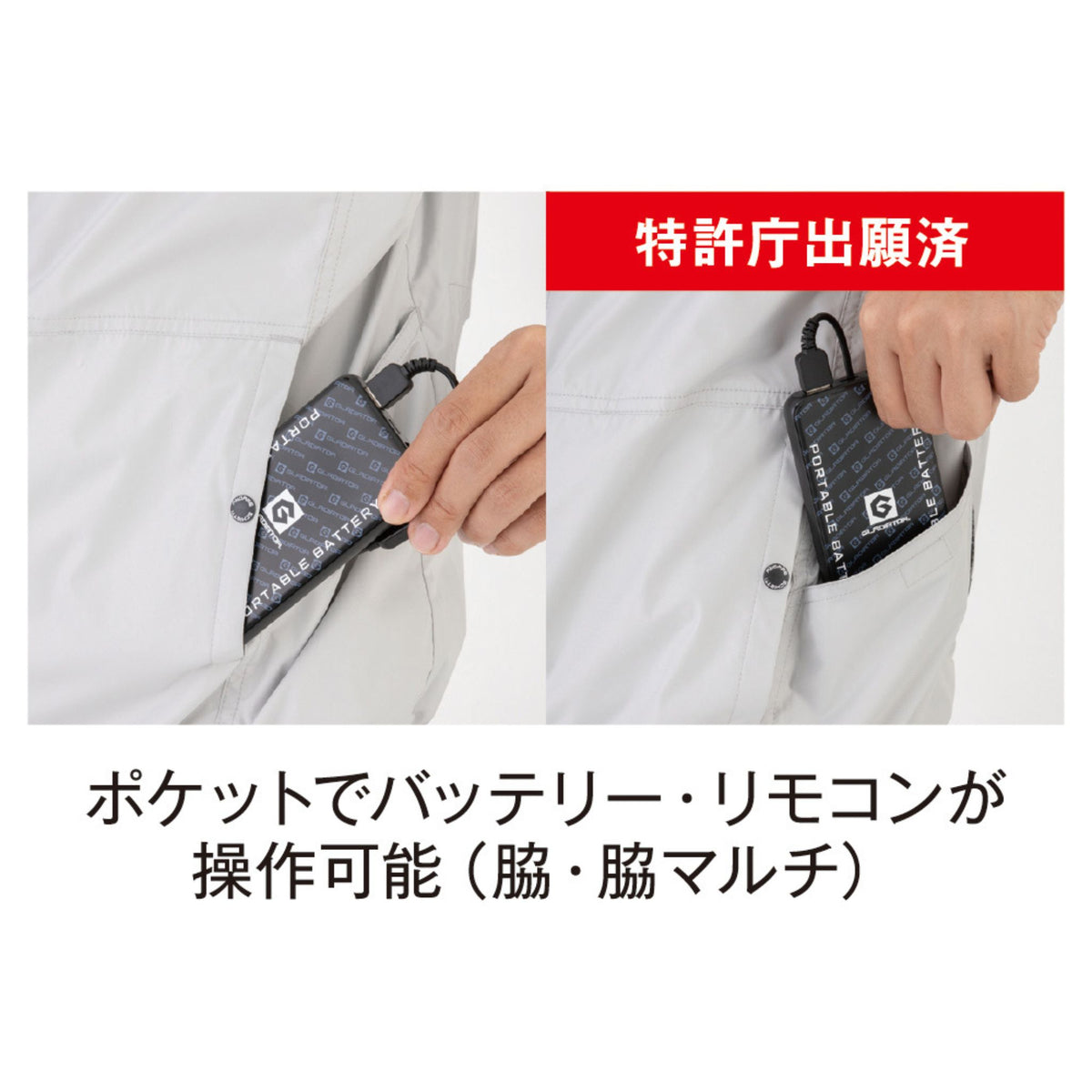 エコ・ボルトクール日傘遮熱®半袖ブルゾン [AE-4060] 春夏 コーコス信岡