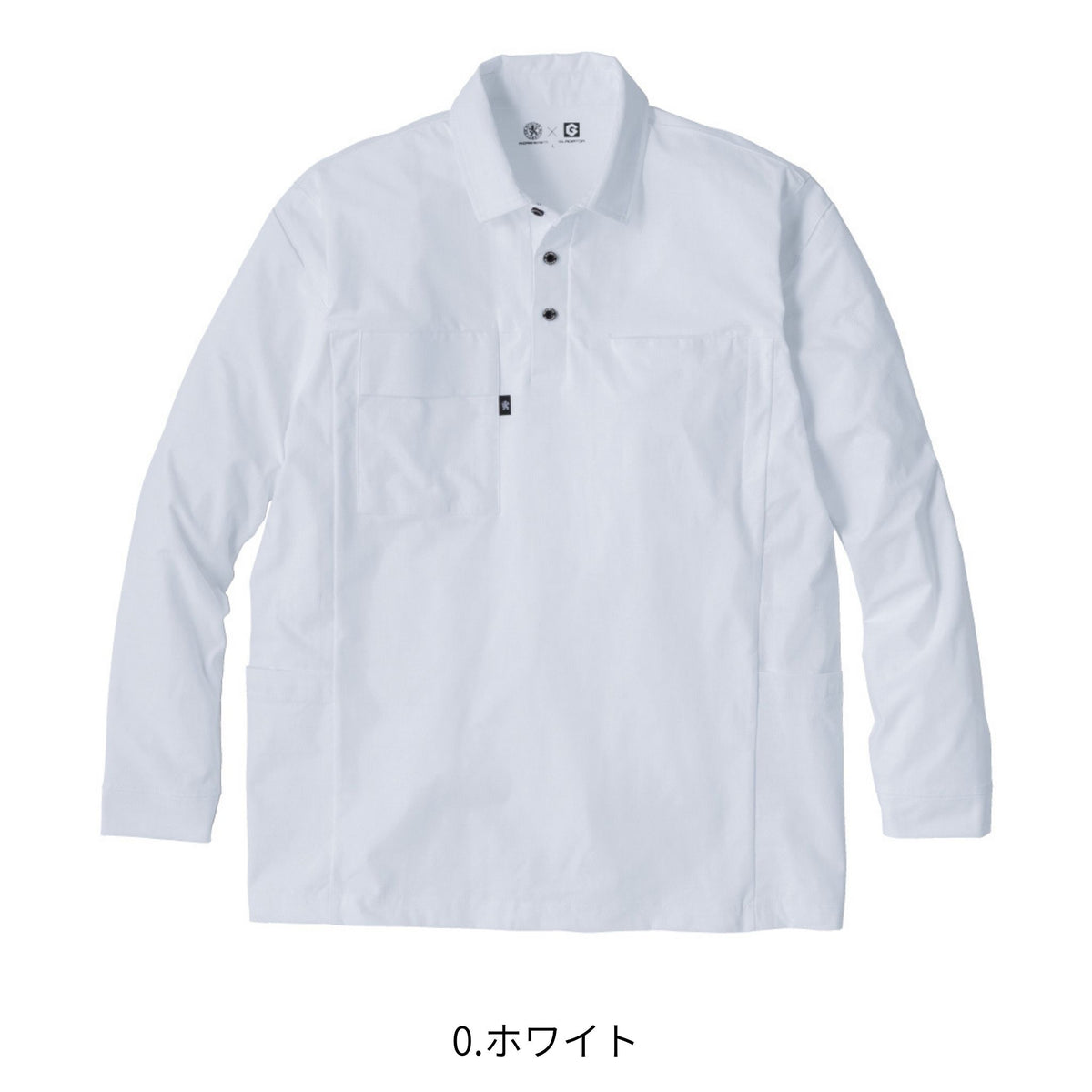 ファントムドッツ冷感DRYサイドポケット長袖ポロシャツ [AG-3188] 春夏 コーコス信岡