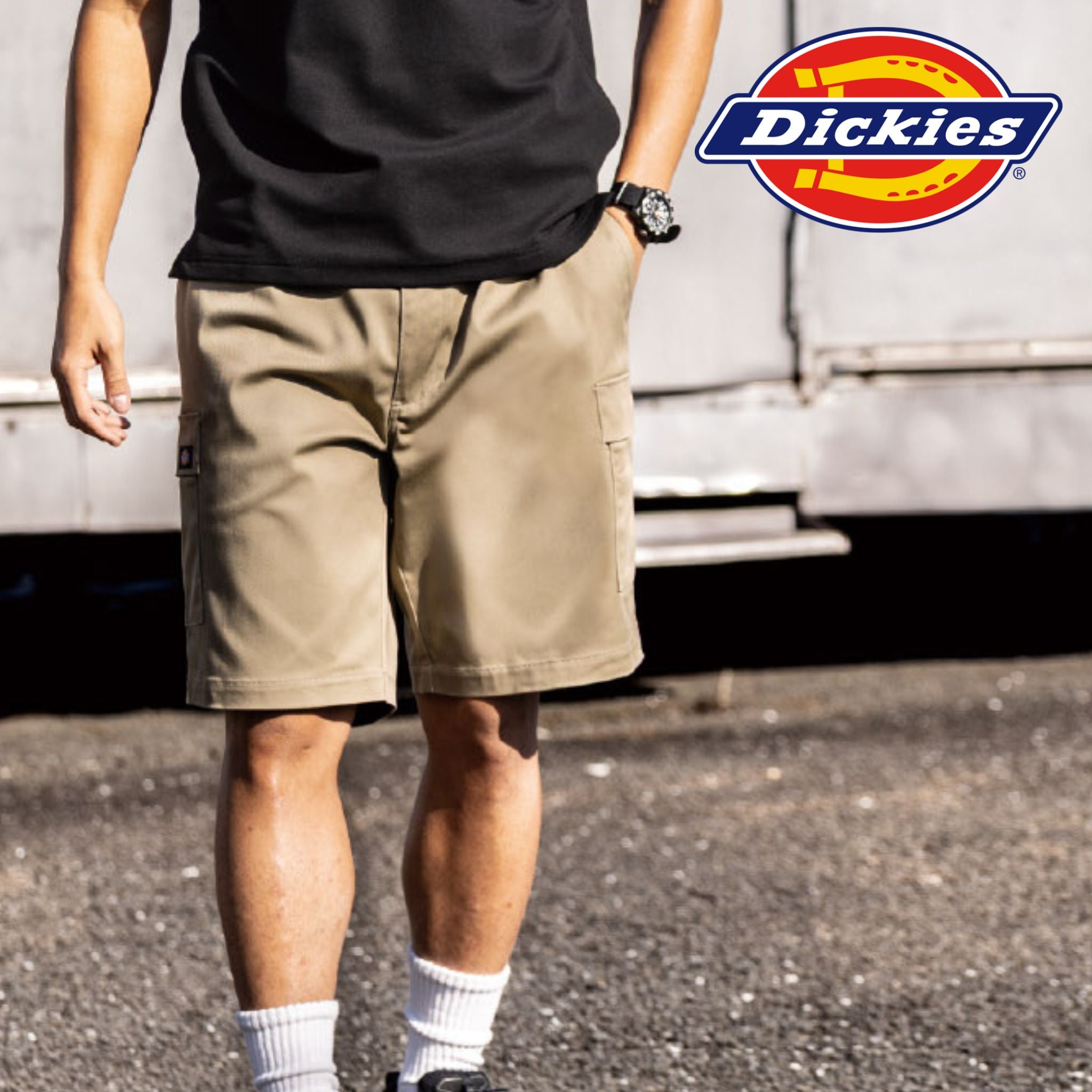 T/Cストレッチショートカーゴパンツ [D-2876] 春夏 コーコス信岡