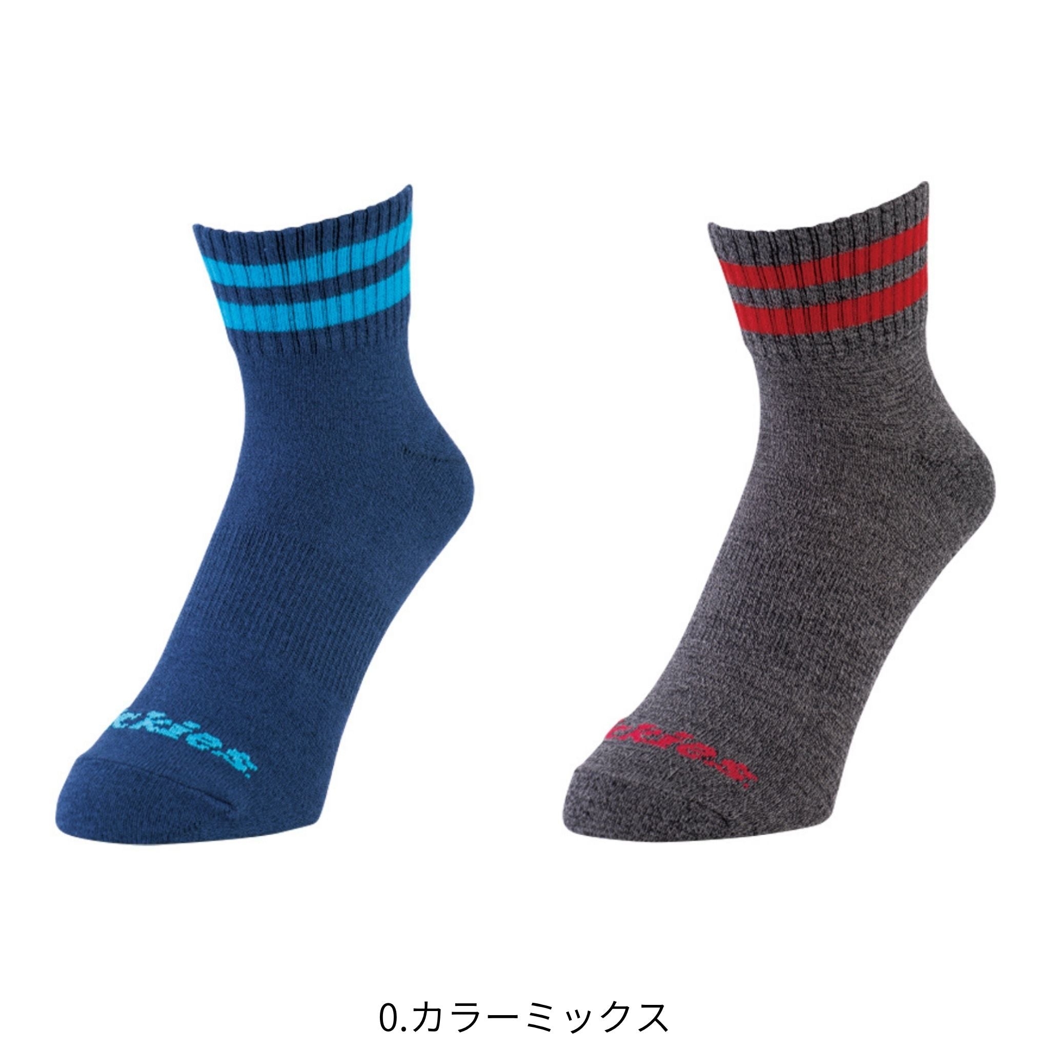 制菌ロークルーソックス2P [D-3124] 通年 コーコス信岡