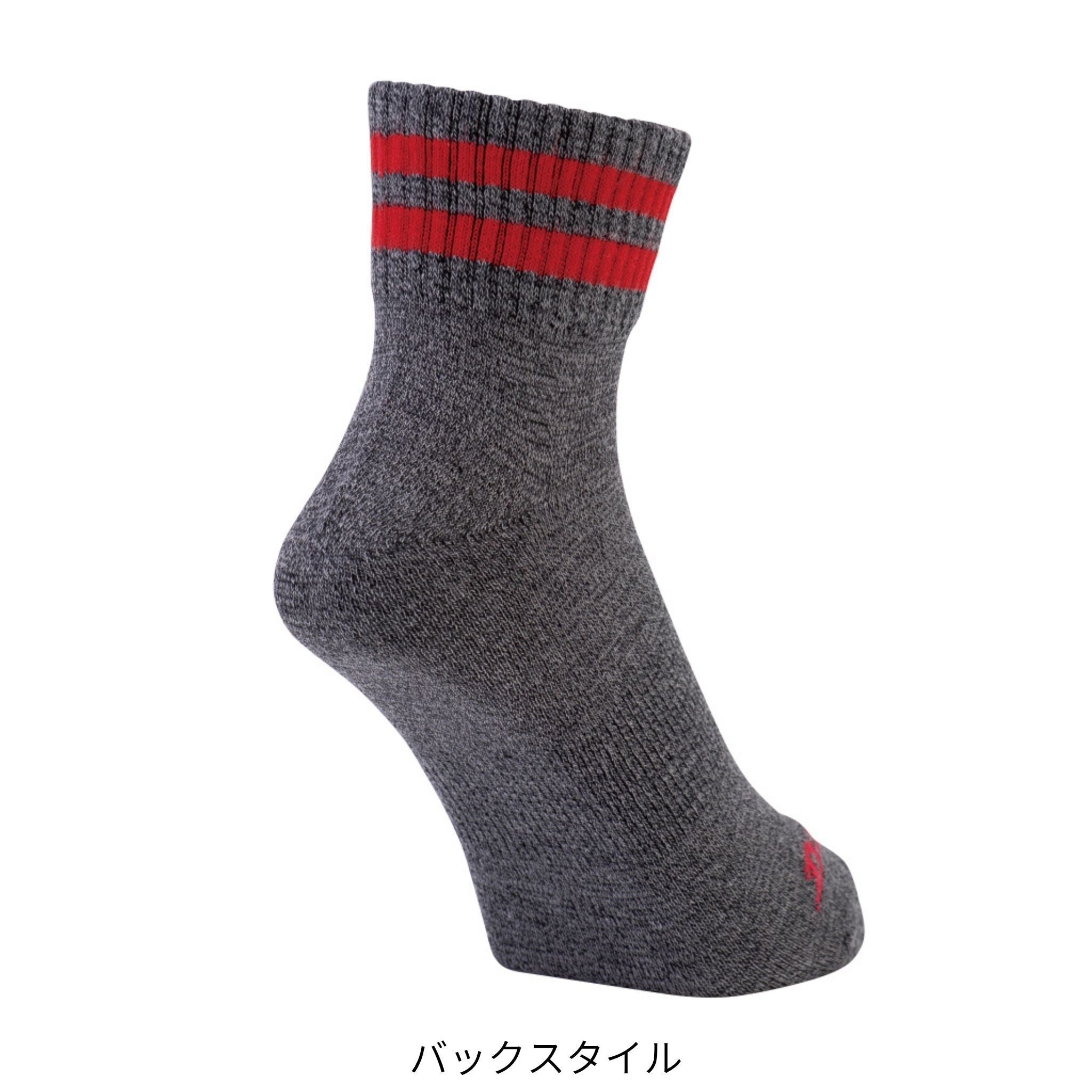 制菌ロークルーソックス2P [D-3124] 通年 コーコス信岡
