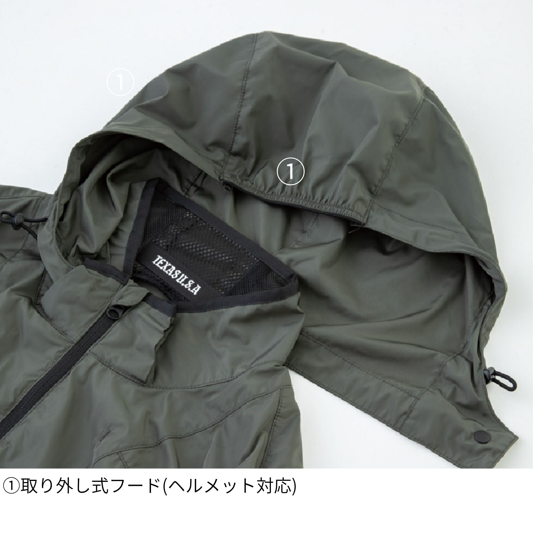 ボルトクール半袖ブルゾン(ペルチェネックホルダー付) [D-330] 春夏 コーコス信岡