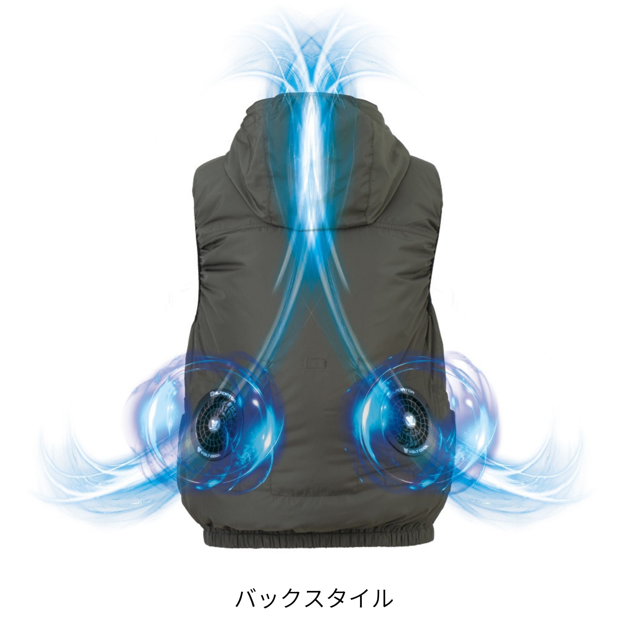 ボルトクールベスト(ペルチェネックホルダー付) [D-339] 春夏 コーコス信岡