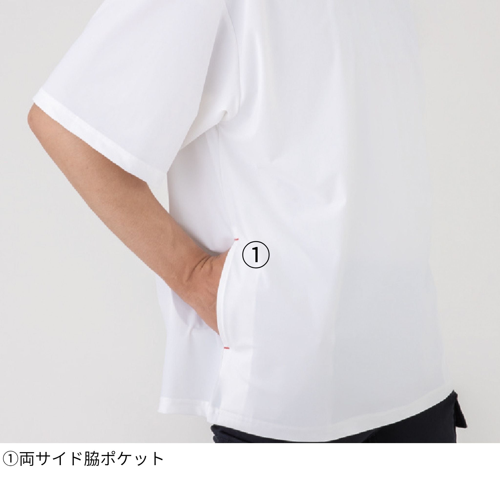 T/C鬼鹿の子半袖Tシャツ [D-6017] 春夏 コーコス信岡