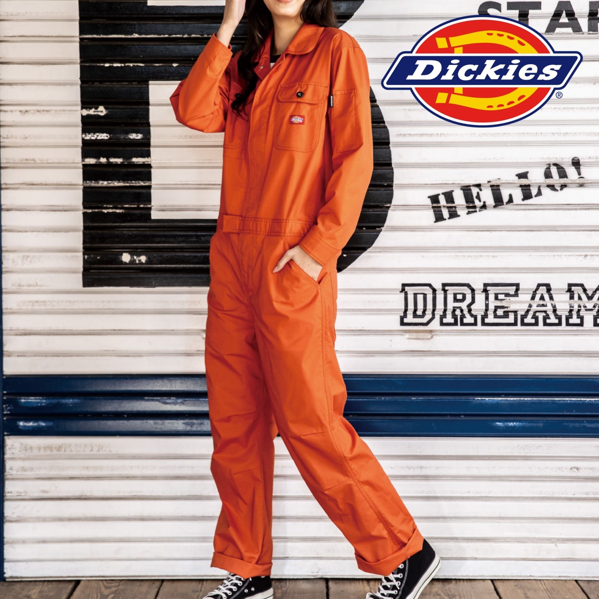 ストレッチCVC長袖ツナギ [D-746] 春夏 コーコス信岡