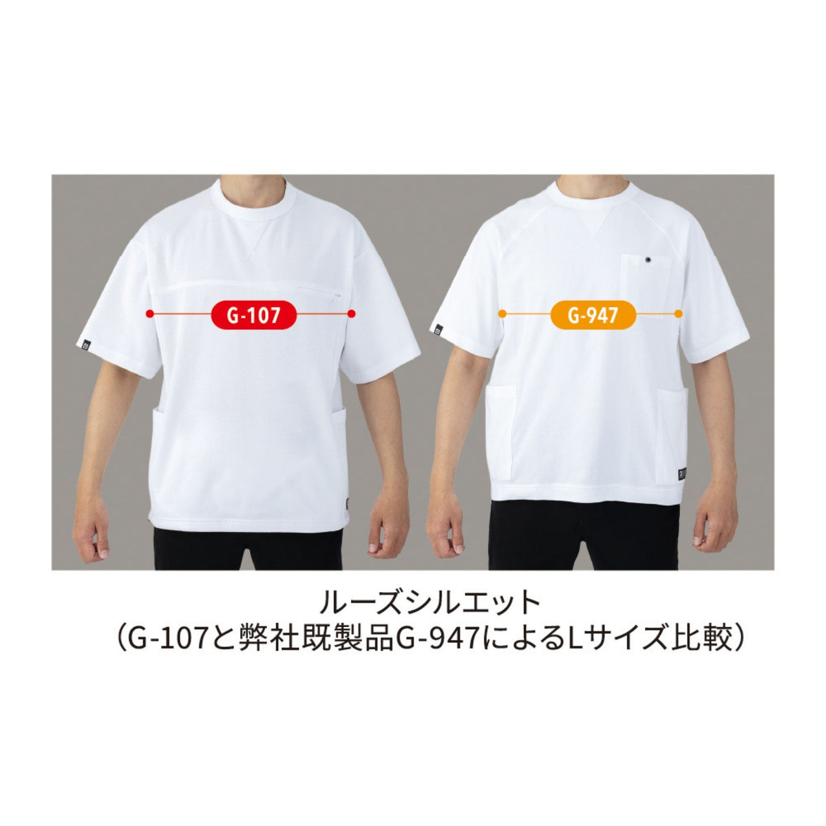 フェイスコットンDRY5ポケット半袖Tシャツ [G-107] 春夏 コーコス信岡