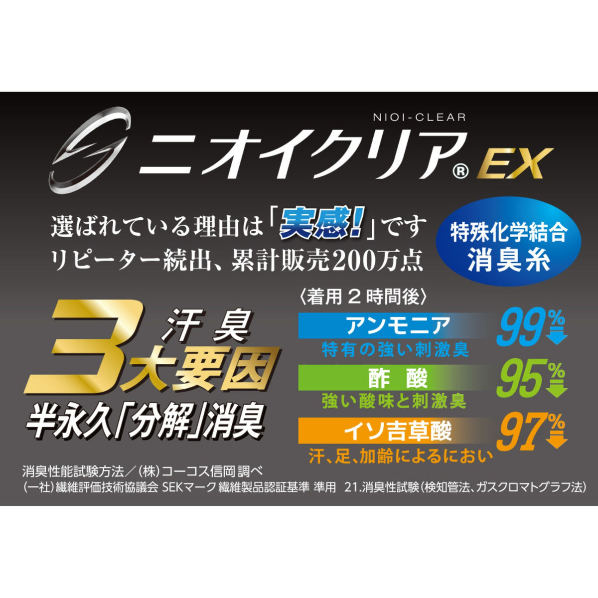 ニオイクリア®消臭半袖Ｔシャツ [G-737] 春夏 コーコス信岡