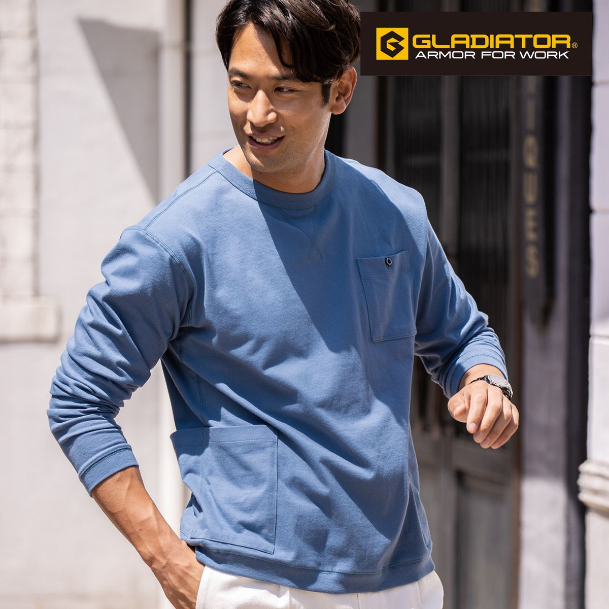 5ポケット長袖Tシャツ [G-958] 通年 コーコス信岡