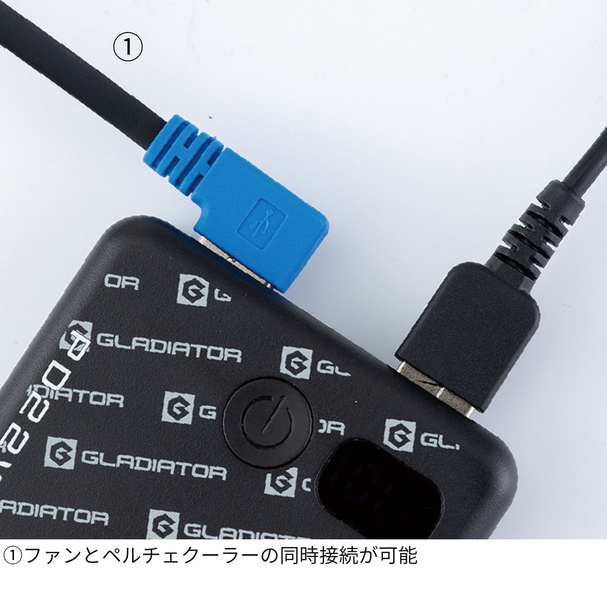 モバイルバッテリー10,000mAh(手のひらサイズ＆PD充電対応) [GB-872] 通年 コーコス信岡
