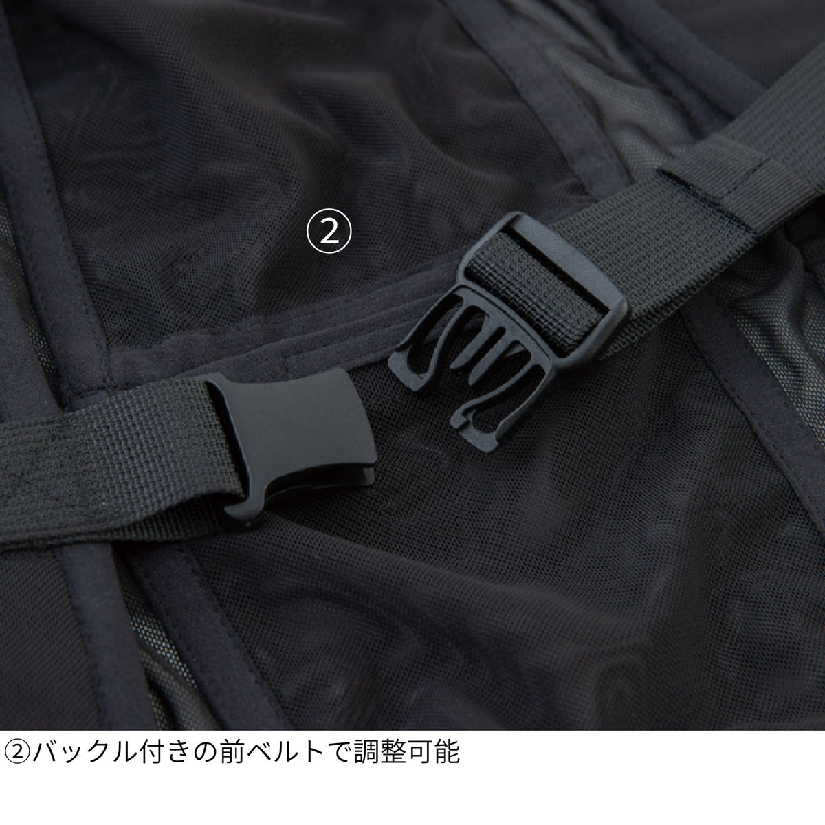 アイスメッシュベスト保冷剤150g用6ポケット＆ペルチェ穴 [GI-469] 春夏 コーコス信岡