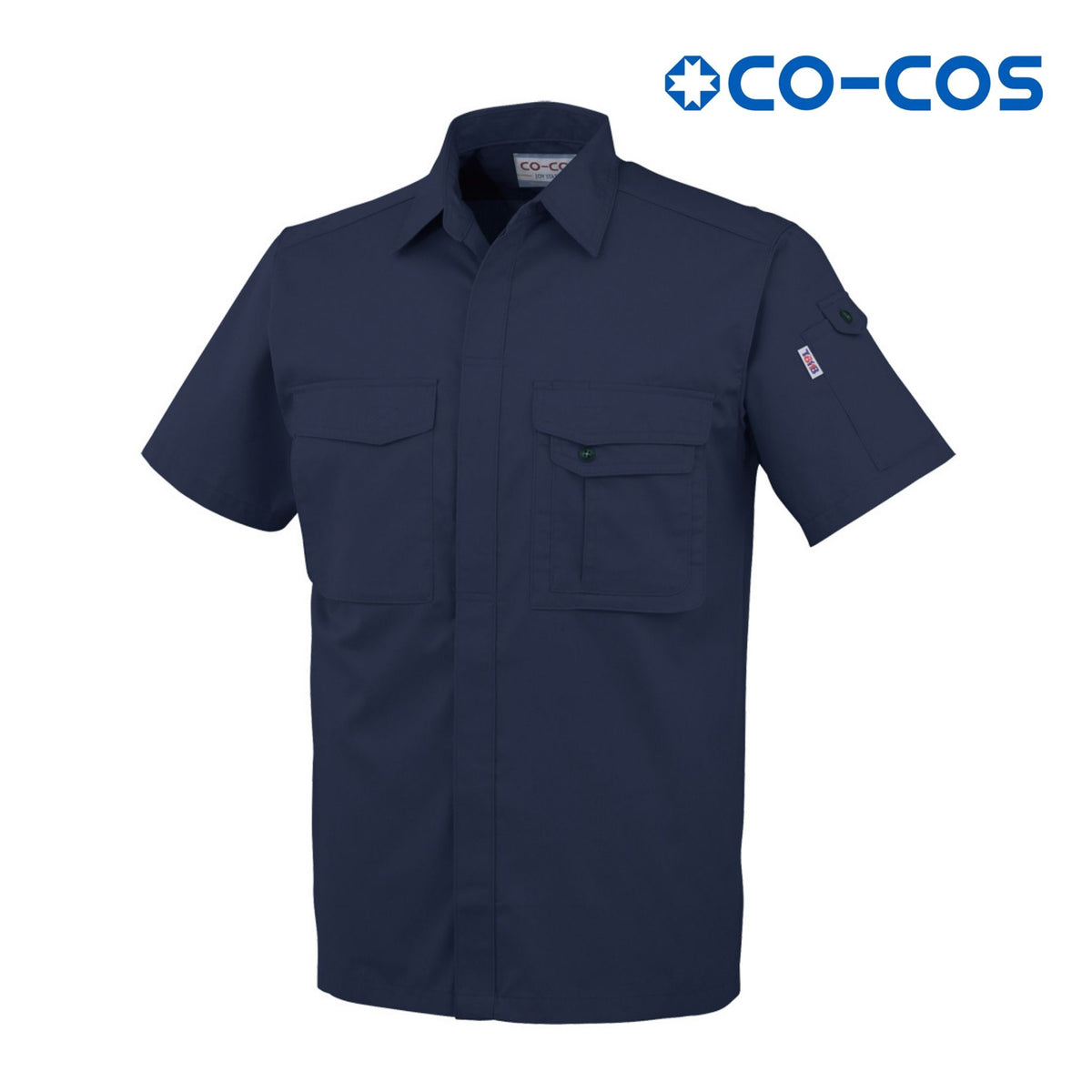 製品制電半袖シャツ [J-567] 春夏 コーコス信岡