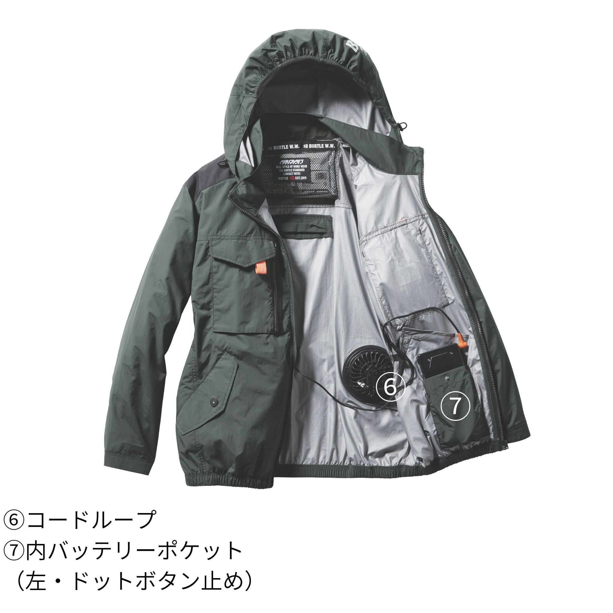ACタクティカル半袖ブルゾン[春夏]AC1156