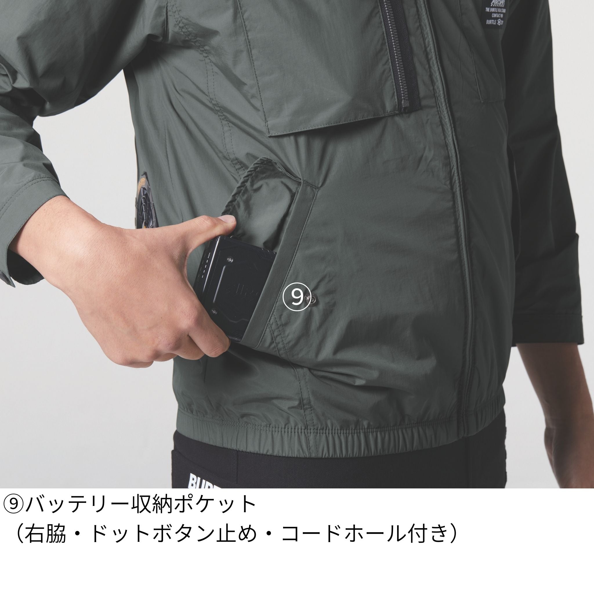 ACタクティカル半袖ブルゾン [AC1156] 春夏 バートル