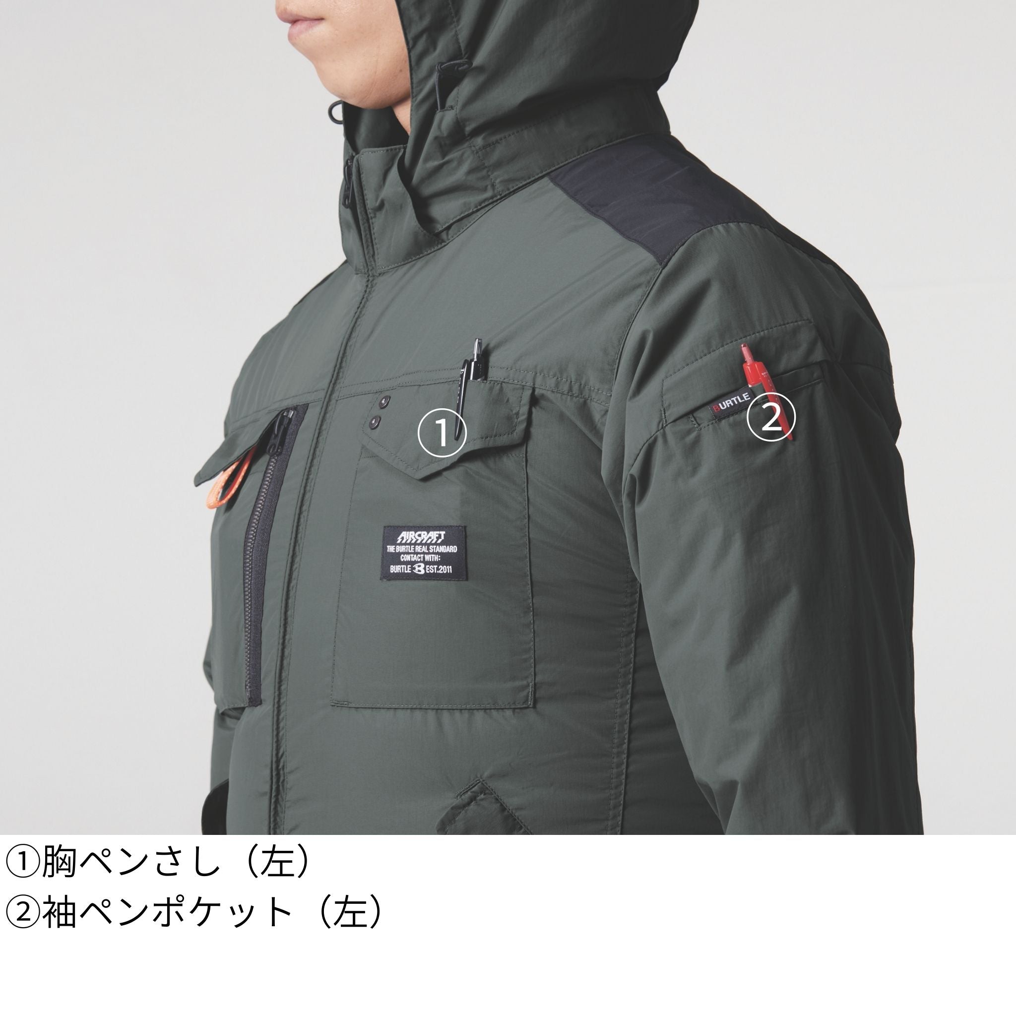 ACタクティカル半袖ブルゾン [AC1156] 春夏 バートル